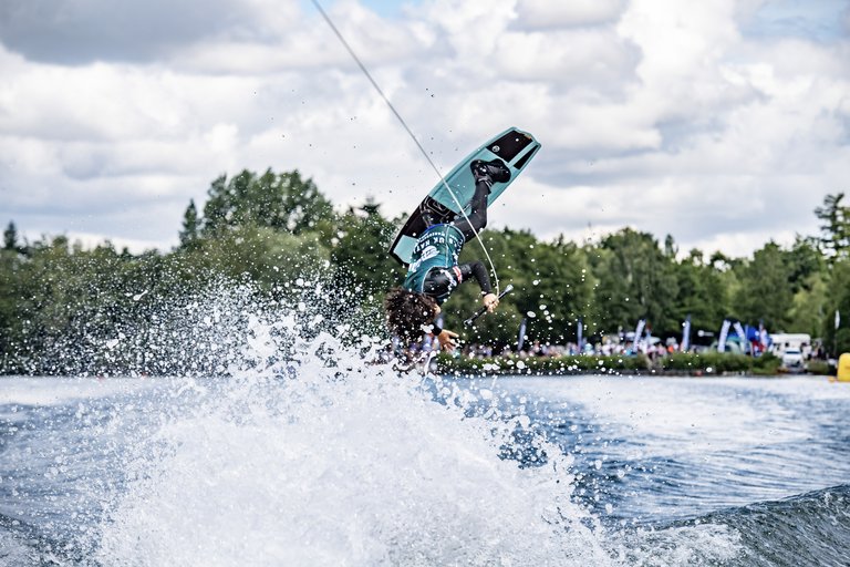 Jake Williams at the 2022 Malibu Boats UK Wakeboard And Wakesurf Nationals
